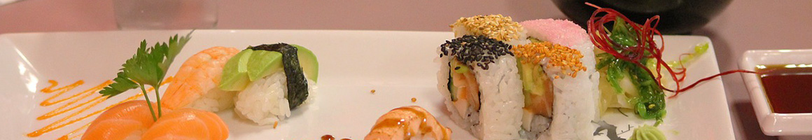 Eating Japanese Sushi at Kura Revolving Sushi Bar restaurant in Los Angeles, CA.
